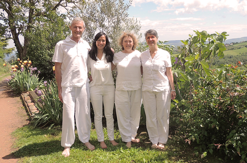 Cours de yoga à Chaussan par les 4 Profs du centre Shanti Yoga